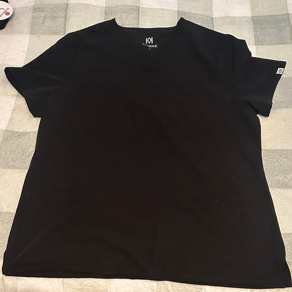 Women’s Black Scrub Top